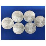 UNC 2009 SILVER AMERICAN EAGLES