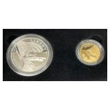 2 COIN PROOF SET