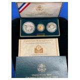 1992 3 COIN PROOF SET COLUMBUS