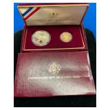 1988 $5 GOLD LIBERTY, SILVER PLURIBUS