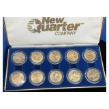 (10) THE NEW QUARTER CO. STATE QUARTERS