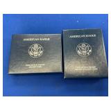 1 OZ SILVER AMERICAN EAGLES