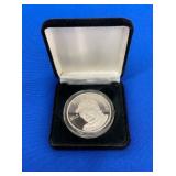 #3 1 TROY OZ SILVER EARNHARDT COIN