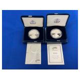2010,2007 SILVER EAGLES