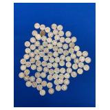 (100) SILVER MERCURY DIMES 