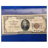 1929 SERIES $20 BILL