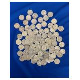 (142) SILVER ROOSEVELT DIMES 