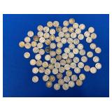 (95) SILVER MERCURY DIMES 1917-1945