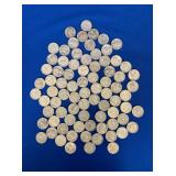 (80) SILVER WASHINGTON QUARTERS 