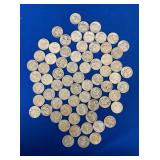 (72) SILVER WASHINGTON QUARTERS 