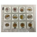 COLLECTION TIN TOBACCO TAGS 