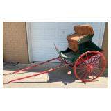EARLY HORSE DRAWN CART 