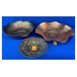 EARLY CARNIVAL GLASSWARE 