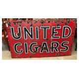 PRIM. FOLK ART DOUBLE BENCH 