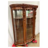 MEASURES 54X69 W/ SERPENTINE FRONT