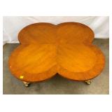 46" MID CENTURY CLOVE LEAF TABLE