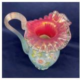 VERY UNUSUAL FENTON PITCHER
