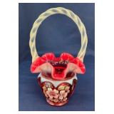 9" FENTON ARTIST BASKET