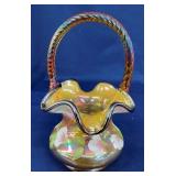 8" FENTON ARTIST SIGNED