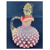 6" FENTON HOBNAIL CRUIT