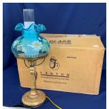 NOS IN BOX FENTON TABLE LAMP 