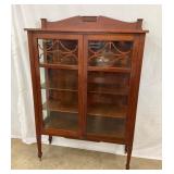 1/4 SAWN OAK CHINA ORIG. GLASS/SPLASH