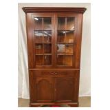 16 PANE CRAFTSMAN CORNER CUPBOARD