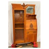 1/4 SAWN OAK HALF AND HALF SECRETARY
