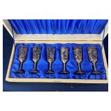 NICE STERLING SILVER WINE SET