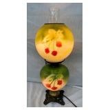 21" GONE W/ WIND VICT. PARLOR LAMP