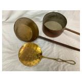 W/ EARLY BLACKSMITH MADE HANDLES