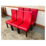 SET (6) MATCHING DINING CHAIRS