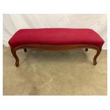 VINTAGE PARLOR BENCH