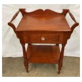 COTTAGE WASHSTAND W/ TOWEL RACKS