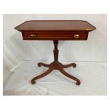 ORNATE 1 DRAWER MAH. STAND