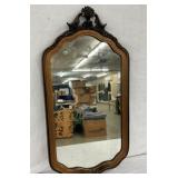 ETCHED PARLOR MIRROR 17X31