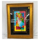 ARTIST SIGNED "BLUSHING BEAUTY"