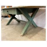 CLOSEUP VIEW SAWBUCK BASE