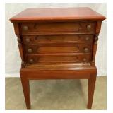 4 DRAWER SPOOL CABINET ON STAND