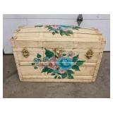 TOIL PAINTED CAMEL BACK TRUNK