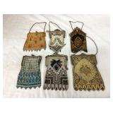 EARLY VICTORIAN MESH PURSES 