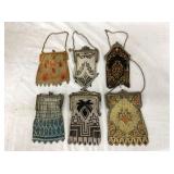 GROUP PICTURE VINTAGE MESH PURSES