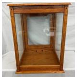 OAK UPRIGHT SHOWCASE 25X33