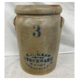 3G. STONEWARE JAR
