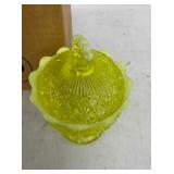 FENTON GLASS W/ ORIG. BOX