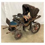 EARLY VINTAGE DOLL CARRIAGE