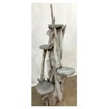 UNUSUAL DRIFTWOOD STAND 70X30