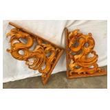 ORNATE DRAGON SCONCHES