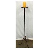 54" EARLY IRON BLACKSMITH MADE STAND