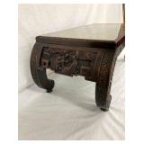 W/ CURVED CARVED SIDES